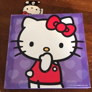 Hello kitty wall art